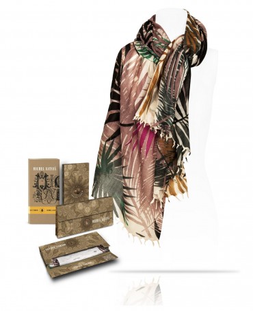 Палантин Женский W40-FEUILLE.D.ETE/MULTI